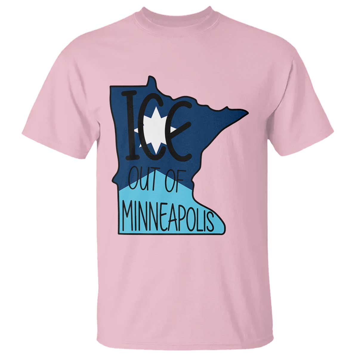 Ice Out Of Minneapolis T Shirt Minnesota Community Support Gift