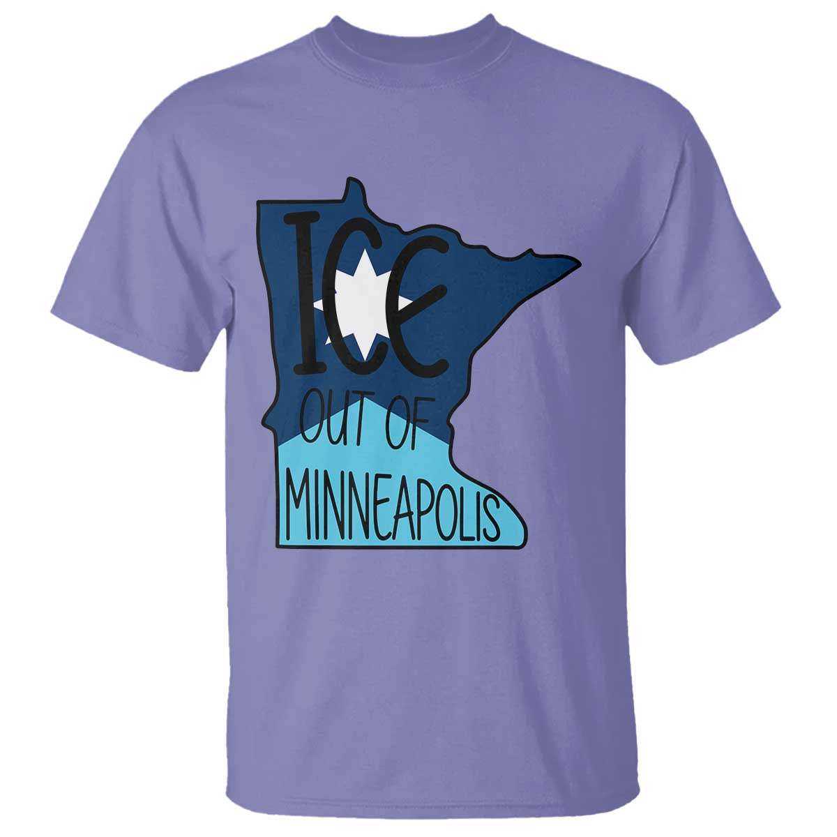 Ice Out Of Minneapolis T Shirt Minnesota Community Support Gift