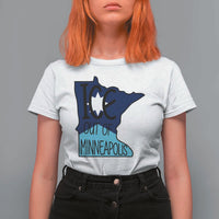 Ice Out Of Minneapolis T Shirt For Women Minnesota Community Support Gift