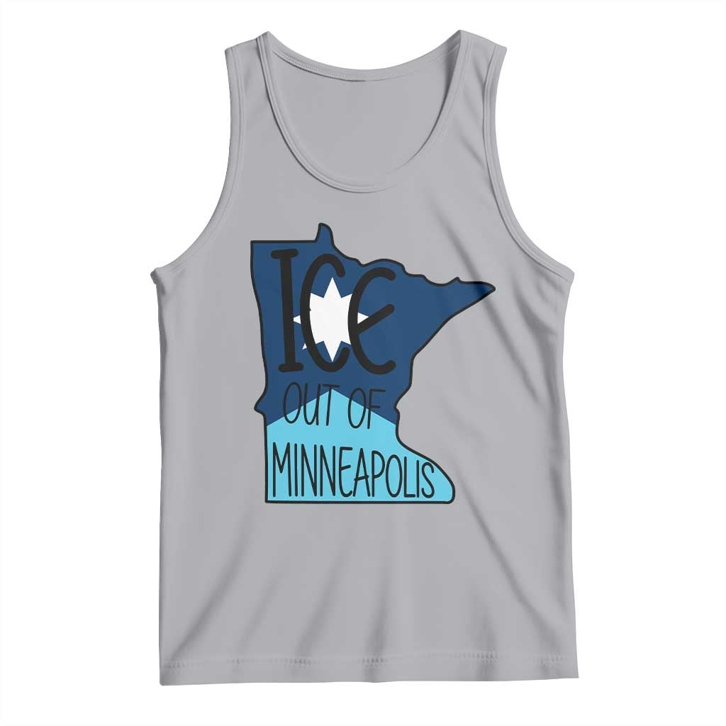 Ice Out Of Minneapolis Tank Top Minnesota Community Support Gift