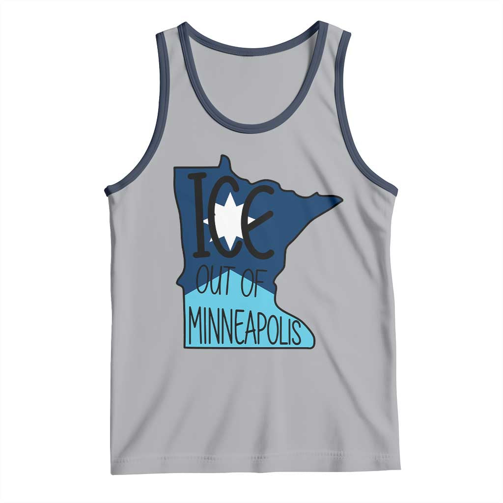 Ice Out Of Minneapolis Tank Top Minnesota Community Support Gift