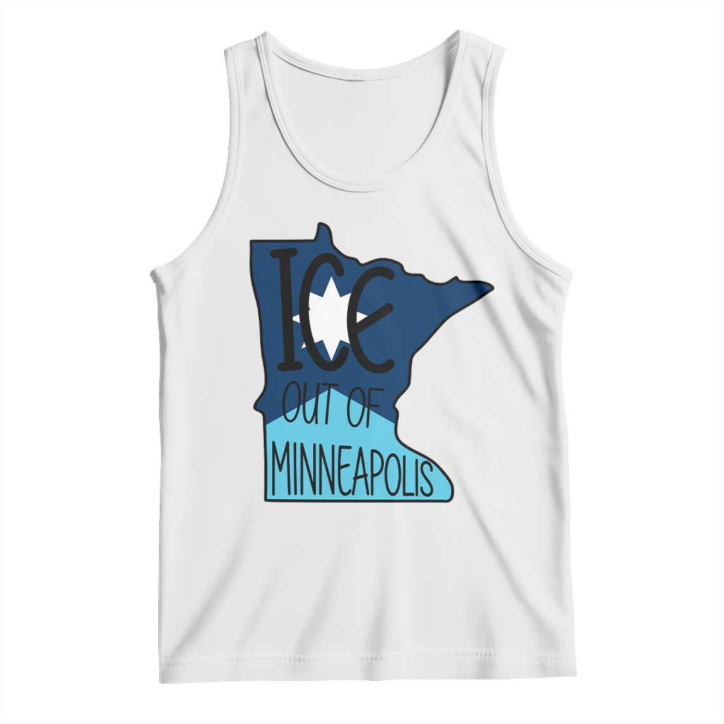 Ice Out Of Minneapolis Tank Top Minnesota Community Support Gift