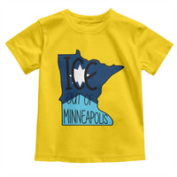 Ice Out Of Minneapolis Toddler T Shirt Minnesota Community Support Gift