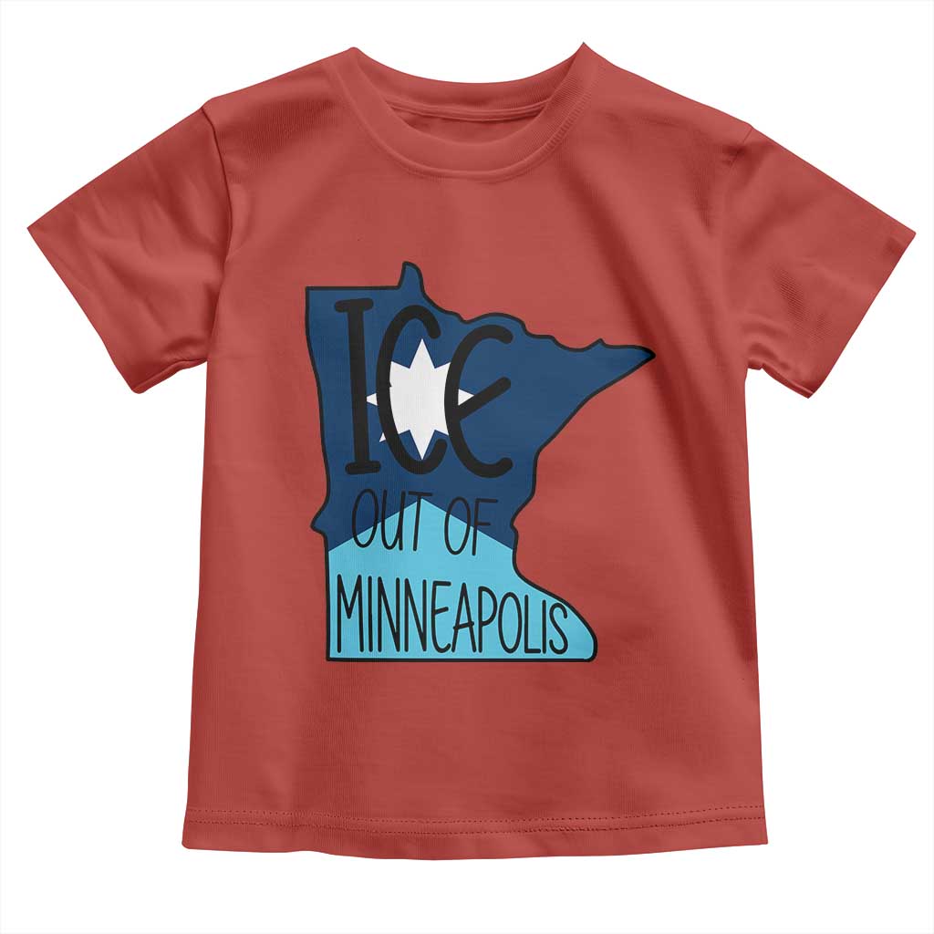 Ice Out Of Minneapolis Toddler T Shirt Minnesota Community Support Gift