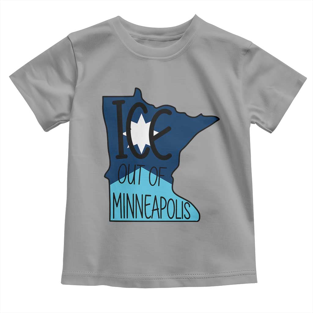 Ice Out Of Minneapolis Toddler T Shirt Minnesota Community Support Gift