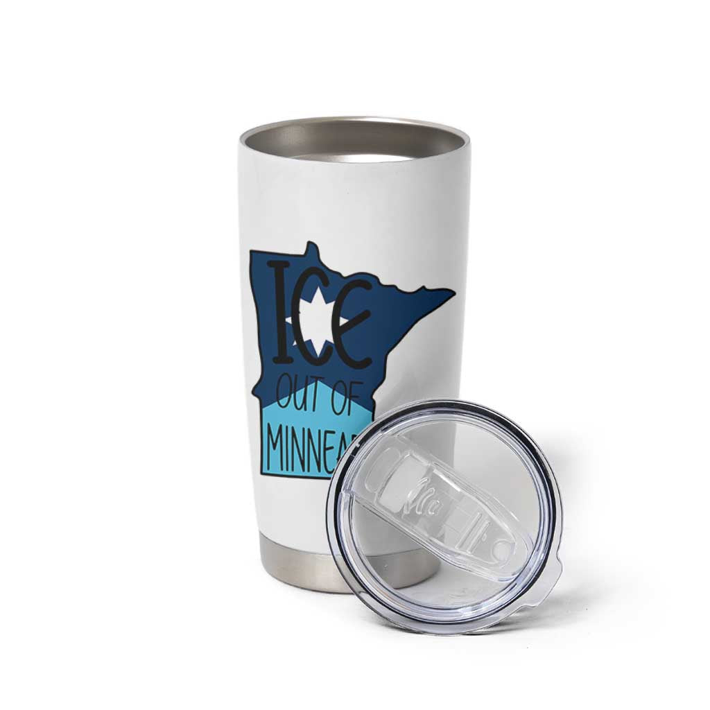 Ice Out Of Minneapolis Tumbler Cup Minnesota Community Support Gift