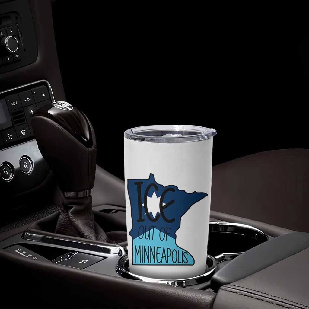 Ice Out Of Minneapolis Tumbler Cup Minnesota Community Support Gift