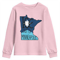 Ice Out Of Minneapolis Youth Sweatshirt Minnesota Community Support Gift