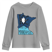 Ice Out Of Minneapolis Youth Sweatshirt Minnesota Community Support Gift
