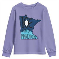 Ice Out Of Minneapolis Youth Sweatshirt Minnesota Community Support Gift