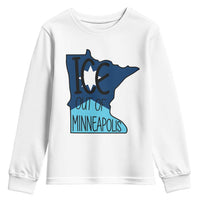 Ice Out Of Minneapolis Youth Sweatshirt Minnesota Community Support Gift