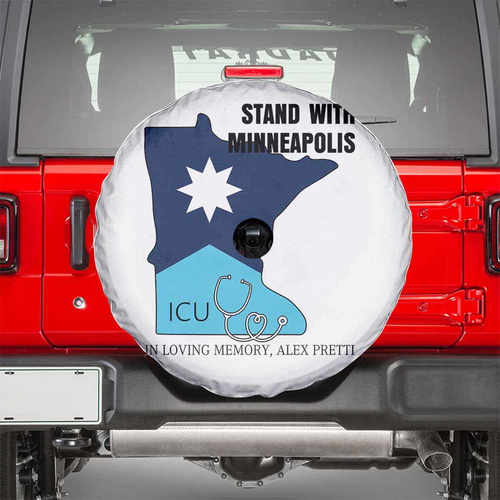 Stand With Minneapolis Spare Tire Cover In Loving Memory Of Alex