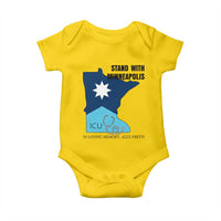 Stand With Minneapolis Baby Onesie In Loving Memory Of Alex