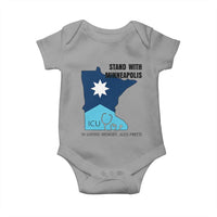 Stand With Minneapolis Baby Onesie In Loving Memory Of Alex
