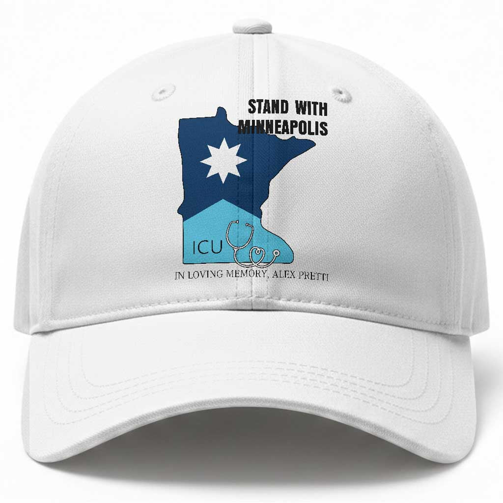 Stand With Minneapolis Baseball Cap In Loving Memory Of Alex