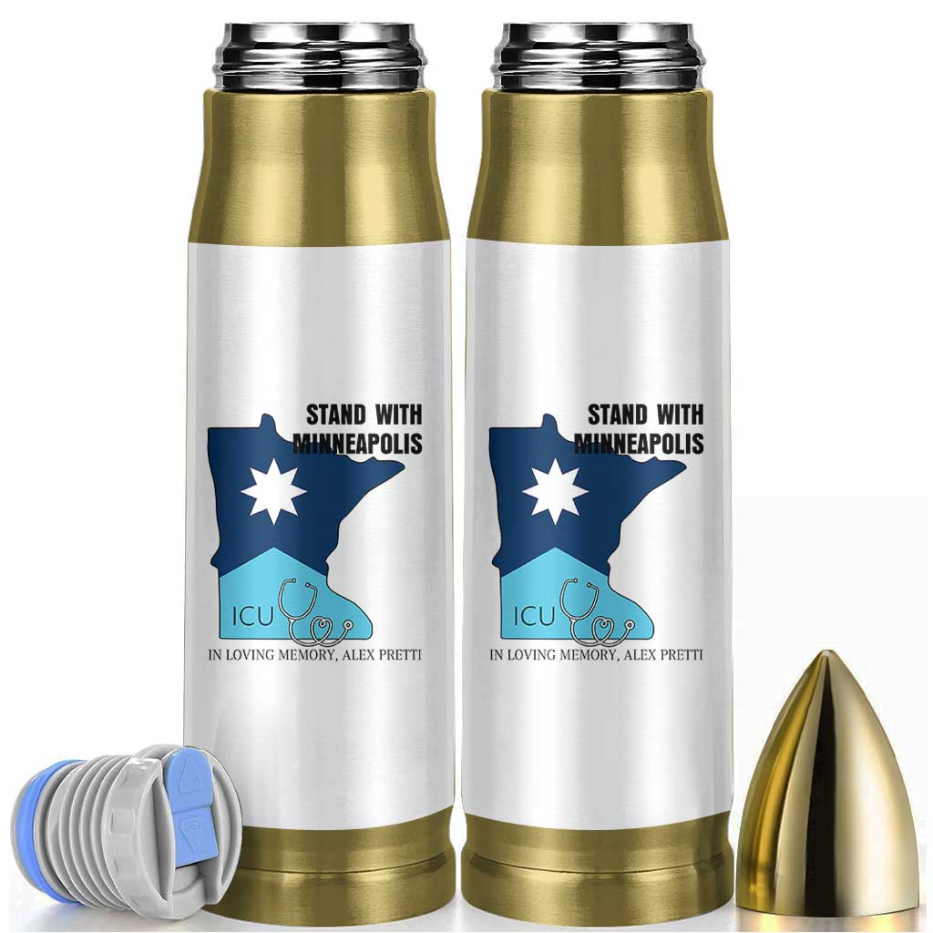Stand With Minneapolis Bullet Tumbler In Loving Memory Of Alex