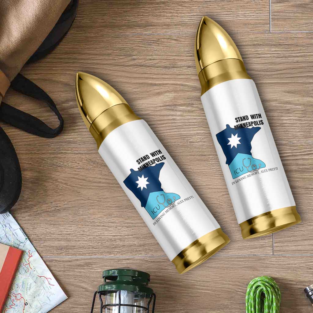 Stand With Minneapolis Bullet Tumbler In Loving Memory Of Alex