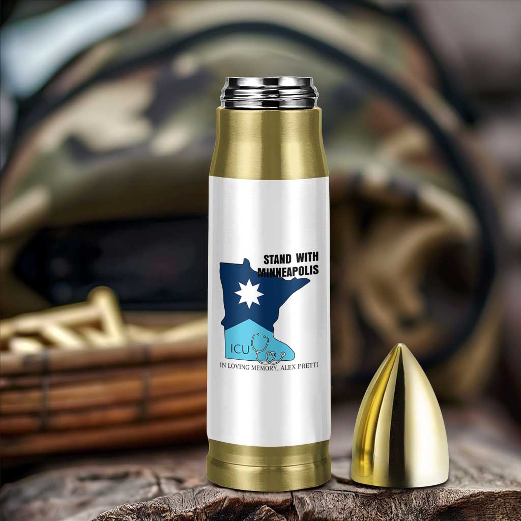 Stand With Minneapolis Bullet Tumbler In Loving Memory Of Alex