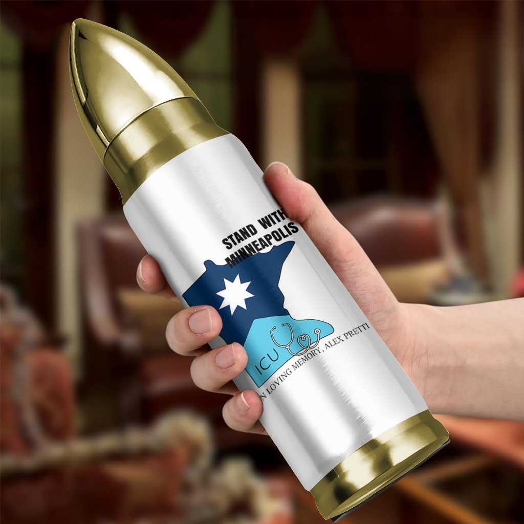 Stand With Minneapolis Bullet Tumbler In Loving Memory Of Alex
