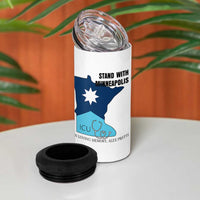 Stand With Minneapolis 4 in 1 Can Cooler Tumbler In Loving Memory Of Alex