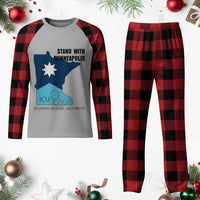 Stand With Minneapolis Plaid Pajama Set In Loving Memory Of Alex
