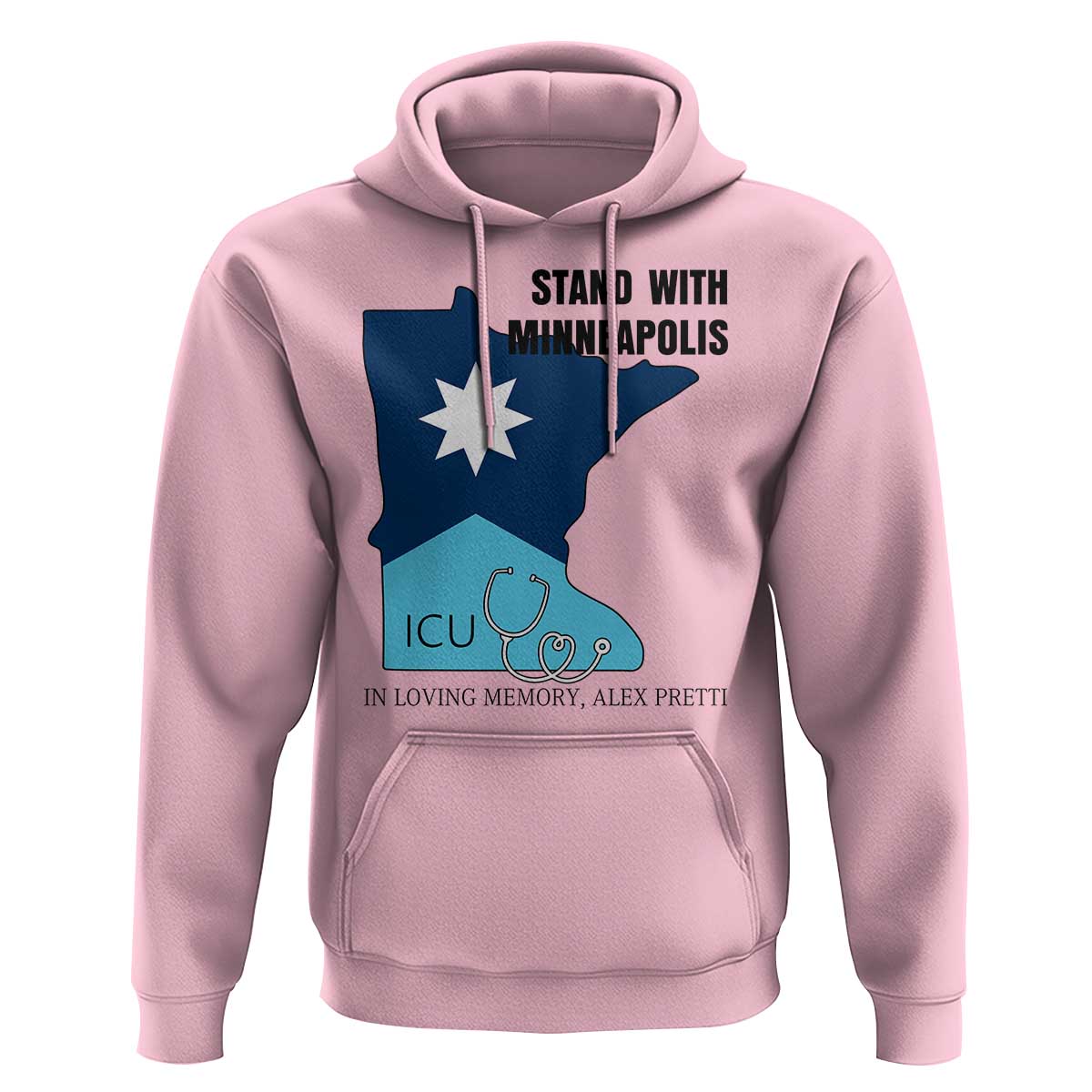 Stand With Minneapolis Hoodie In Loving Memory Of Alex