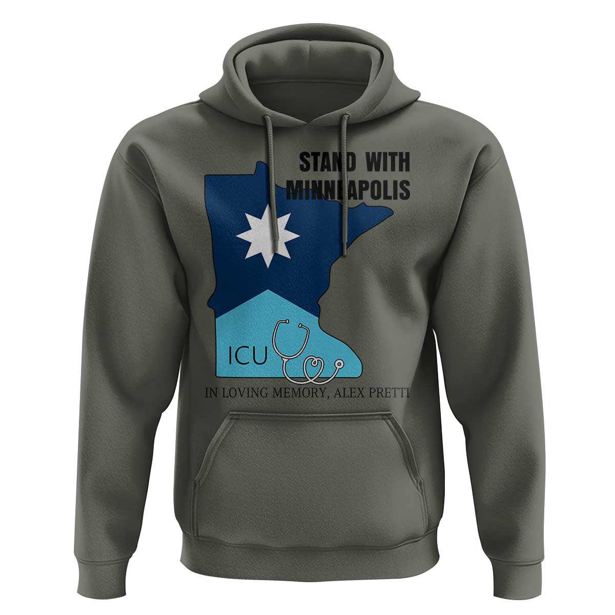 Stand With Minneapolis Hoodie In Loving Memory Of Alex