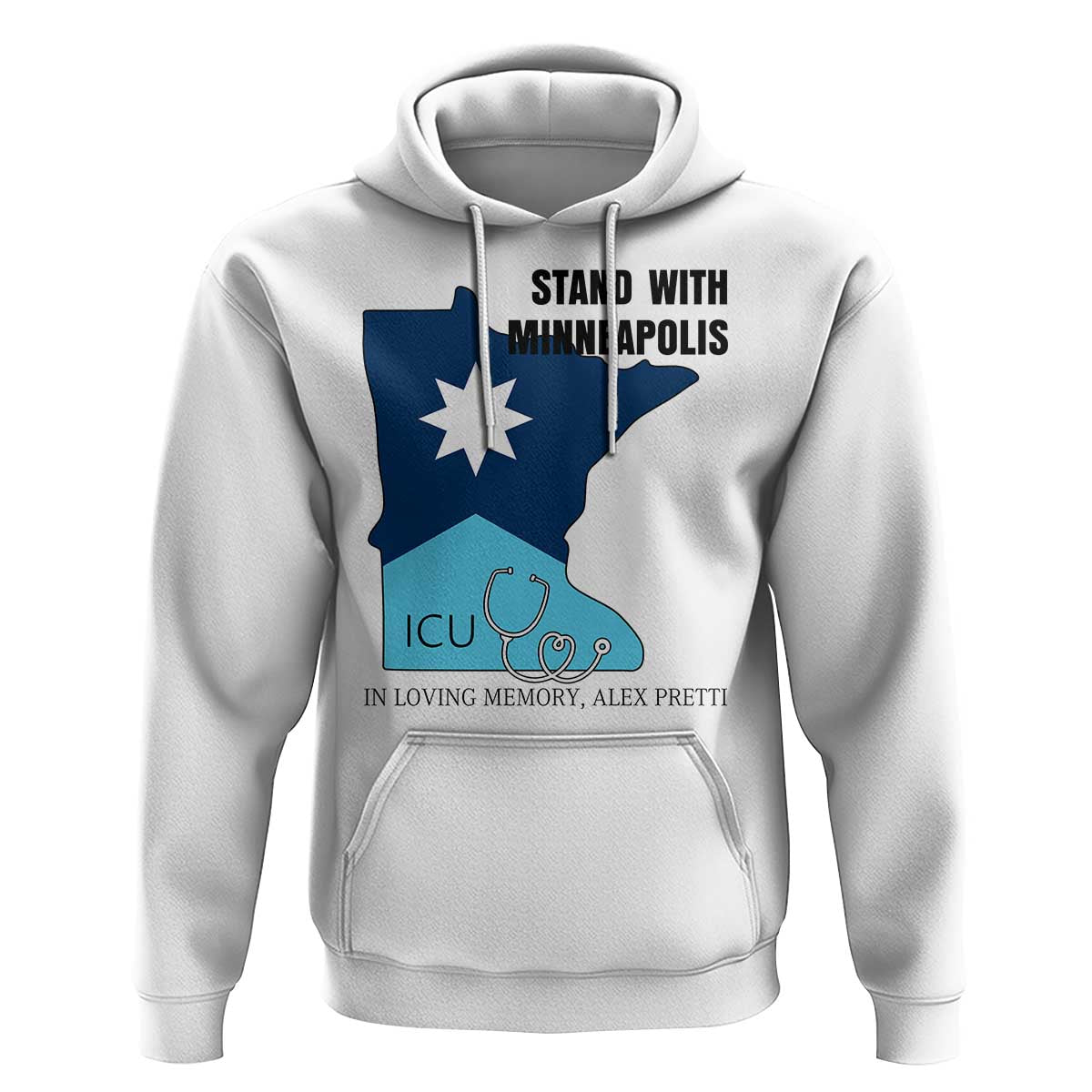 Stand With Minneapolis Hoodie In Loving Memory Of Alex