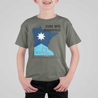 Stand With Minneapolis T Shirt For Kid In Loving Memory Of Alex