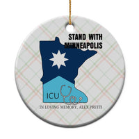 Stand With Minneapolis Ceramic Ornament In Loving Memory Of Alex