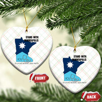Stand With Minneapolis Ceramic Ornament In Loving Memory Of Alex