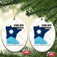 Stand With Minneapolis Ceramic Ornament In Loving Memory Of Alex