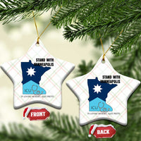 Stand With Minneapolis Ceramic Ornament In Loving Memory Of Alex