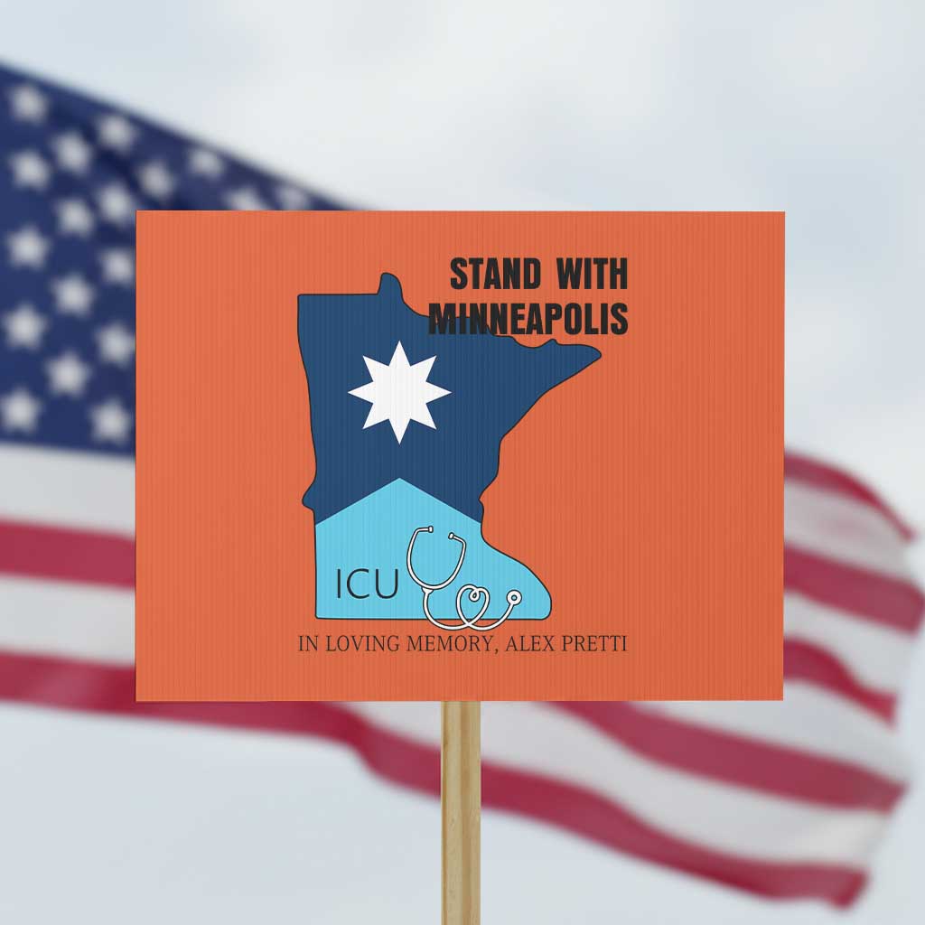 Stand With Minneapolis Protest Sign In Loving Memory Of Alex