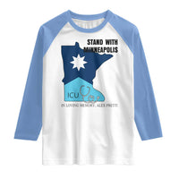 Stand With Minneapolis Raglan Shirt In Loving Memory Of Alex