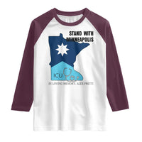 Stand With Minneapolis Raglan Shirt In Loving Memory Of Alex