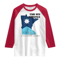 Stand With Minneapolis Raglan Shirt In Loving Memory Of Alex
