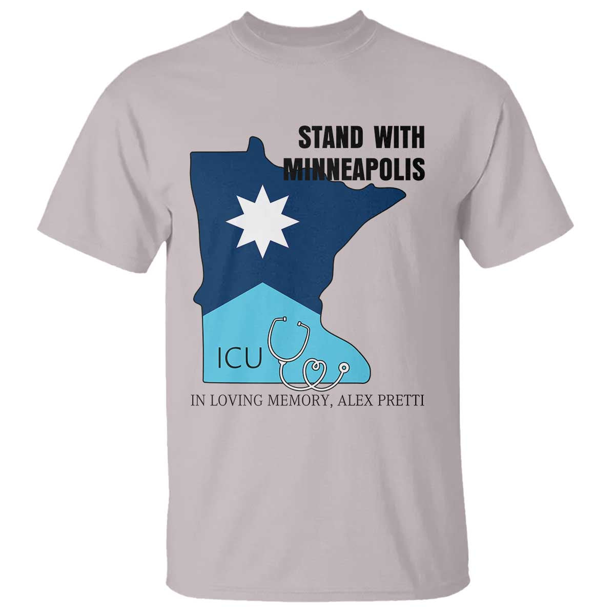 Stand With Minneapolis T Shirt In Loving Memory Of Alex