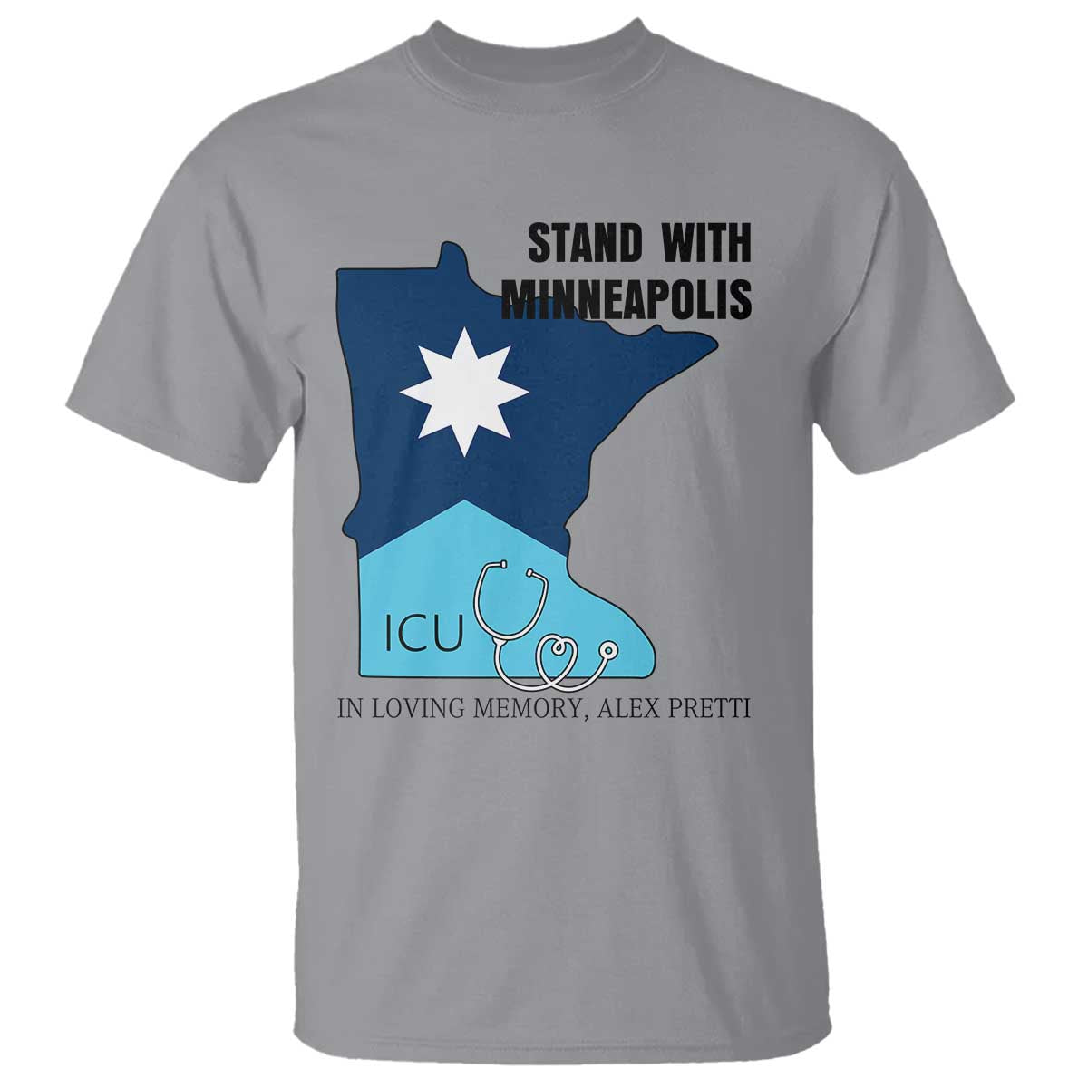 Stand With Minneapolis T Shirt In Loving Memory Of Alex