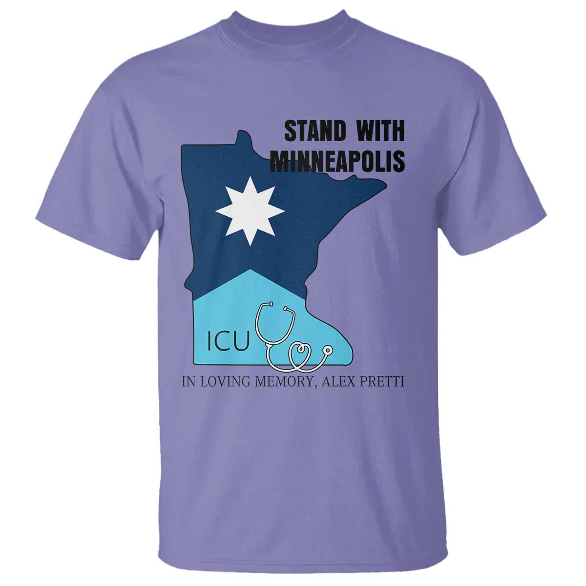 Stand With Minneapolis T Shirt In Loving Memory Of Alex