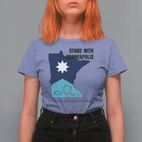 Stand With Minneapolis T Shirt For Women In Loving Memory Of Alex