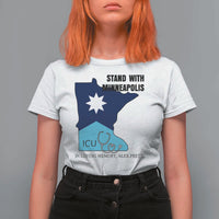 Stand With Minneapolis T Shirt For Women In Loving Memory Of Alex