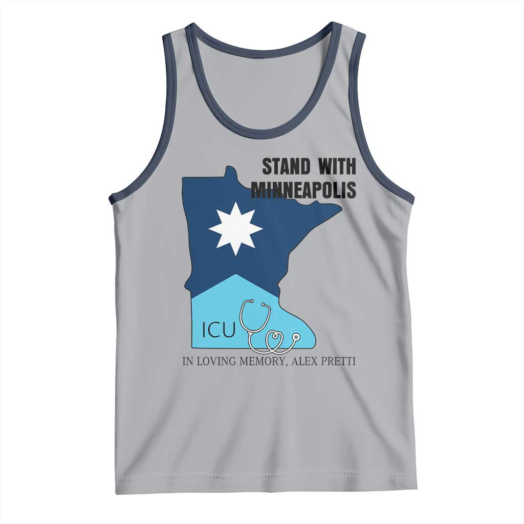 Stand With Minneapolis Tank Top In Loving Memory Of Alex