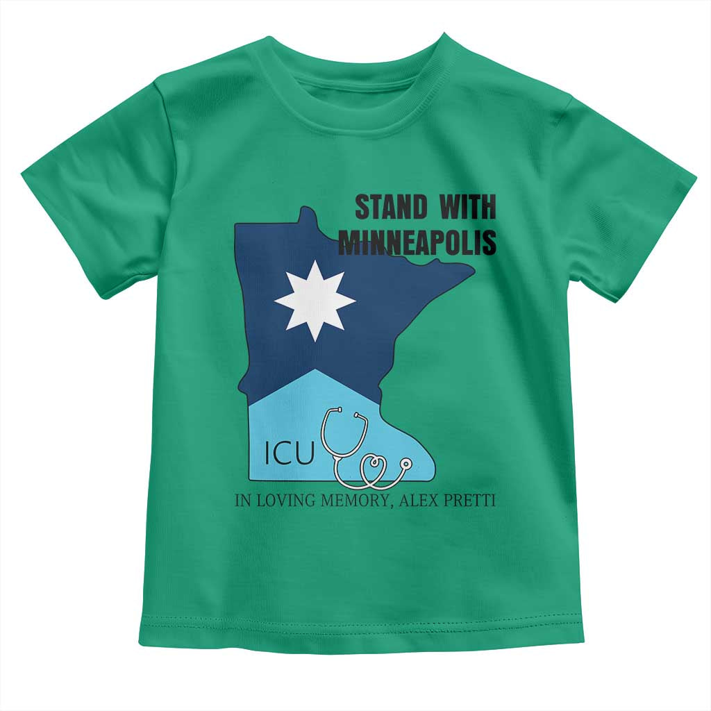 Stand With Minneapolis Toddler T Shirt In Loving Memory Of Alex