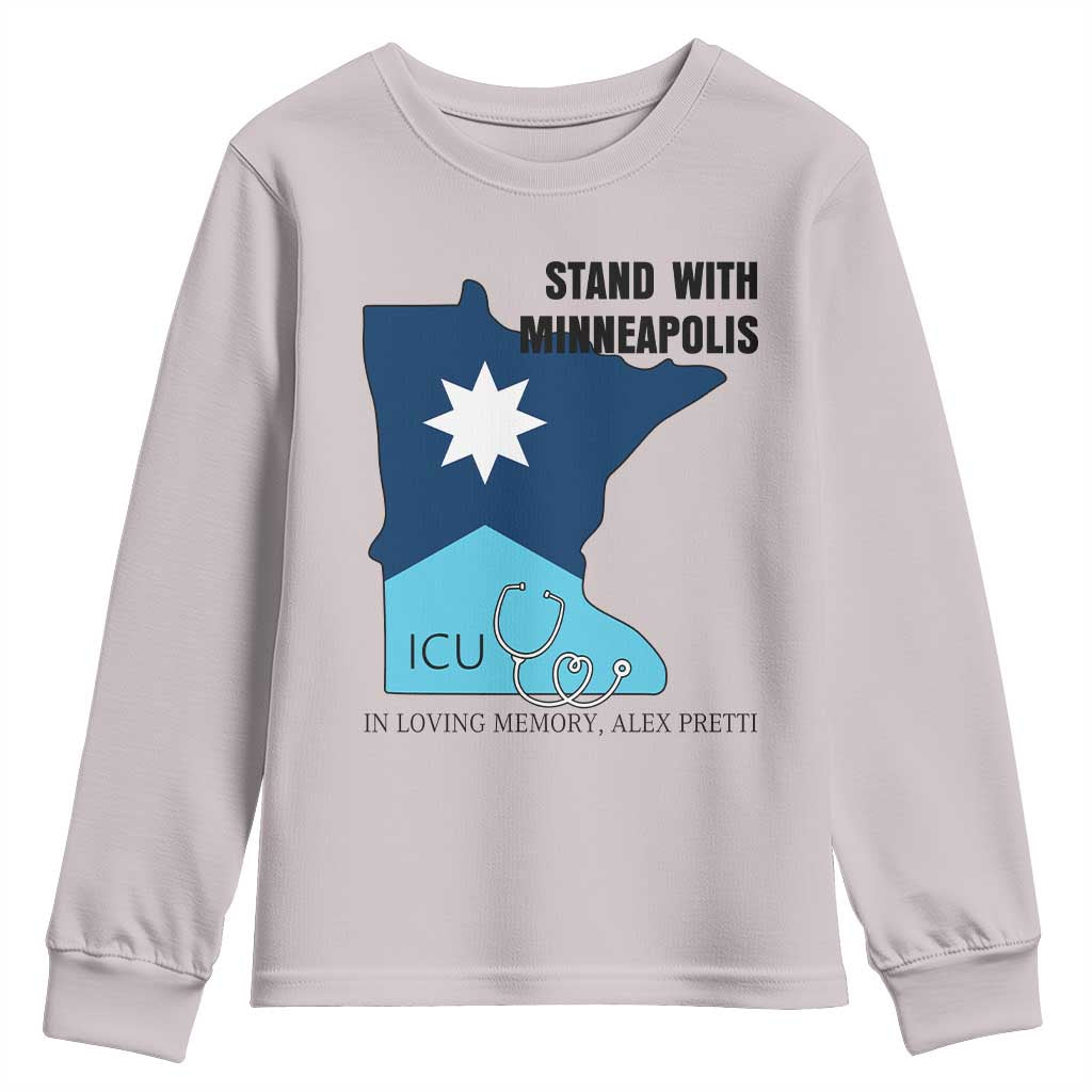 Stand With Minneapolis Youth Sweatshirt In Loving Memory Of Alex