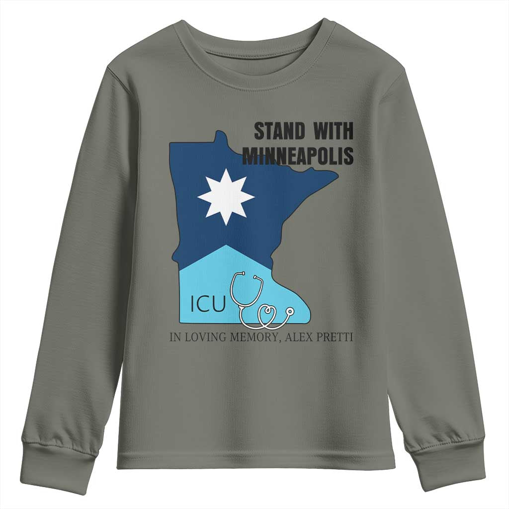 Stand With Minneapolis Youth Sweatshirt In Loving Memory Of Alex