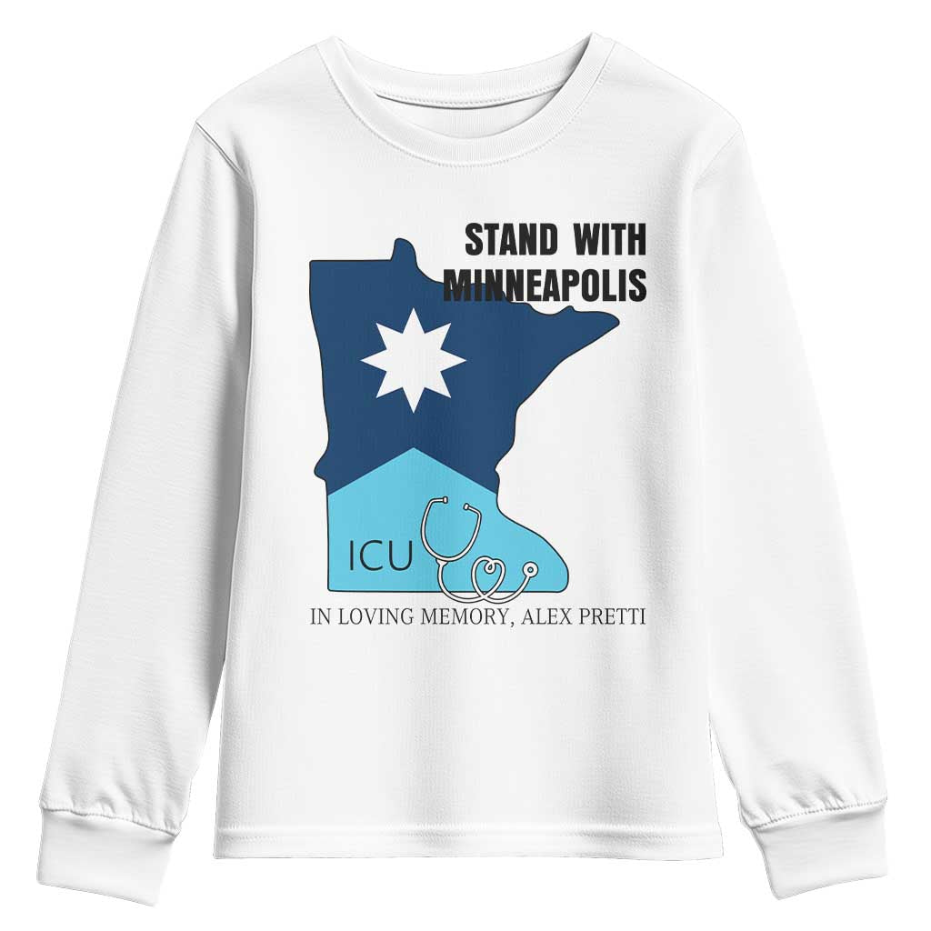 Stand With Minneapolis Youth Sweatshirt In Loving Memory Of Alex