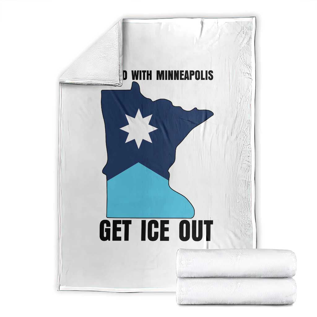 Stand With Minneapolis Throw Blanket Social Justice Support