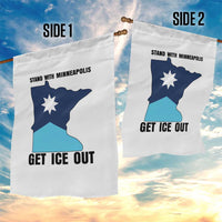Stand With Minneapolis Garden Flag Social Justice Support