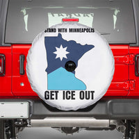 Stand With Minneapolis Spare Tire Cover Social Justice Support